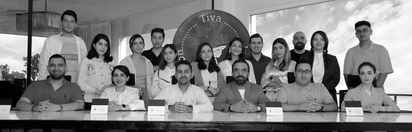 The full Tiva team together at the company office